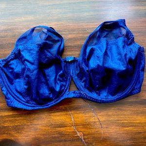 Curvy Kate Blue Unlined Mesh Bra 34J